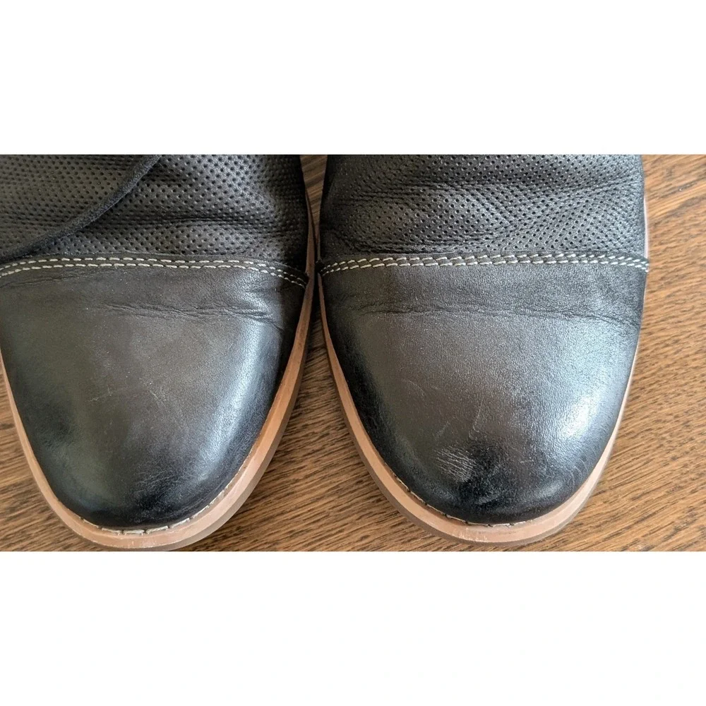 Steve Madden Men's dress shoes, Catalyst, black, Men's Size 9 Lace Up